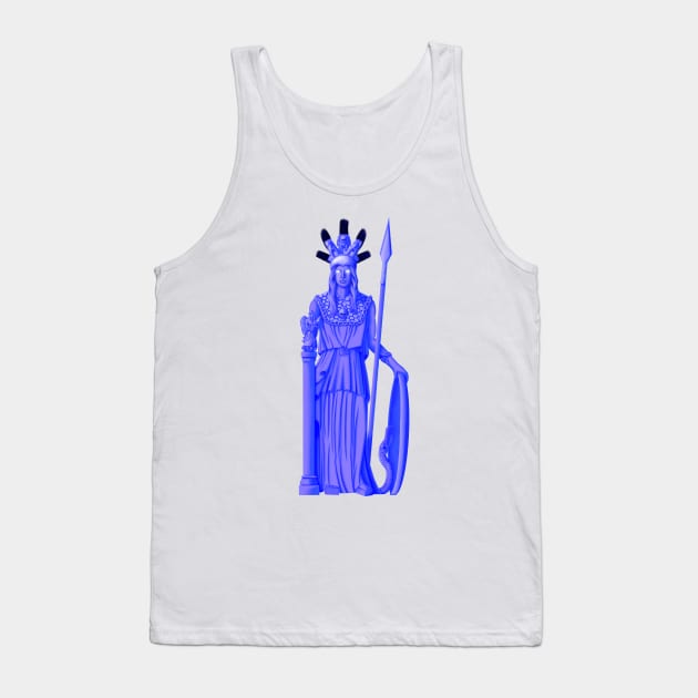 Pallas Athena - Goddess of Wisdom, Strategy and Handicraft Tank Top by Art of Arklin